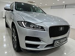 Jaguar F-Pace Prestige 2.0 I4D 2016 Silver Push Start Diesel